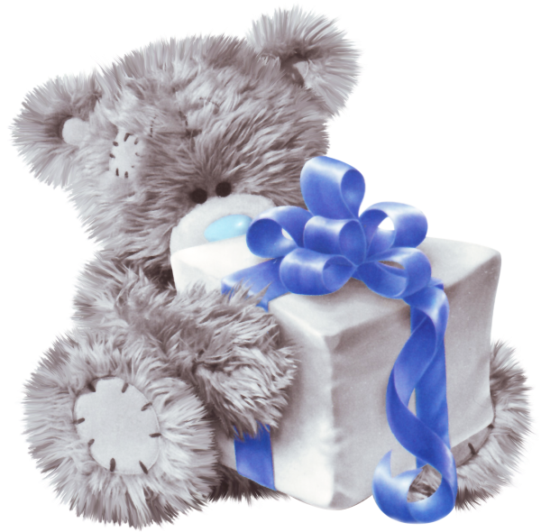 Подарки игрушки на прозрачном фоне