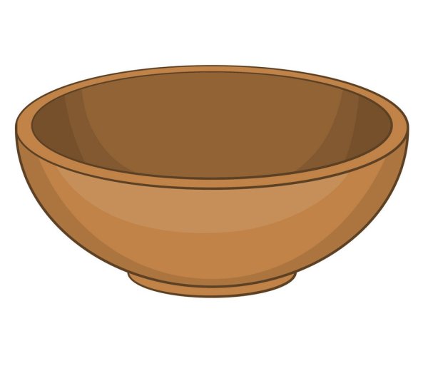 Миска мультяшная