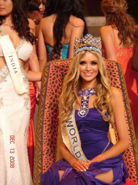 Ксения Сухинова Мисс мира 2008