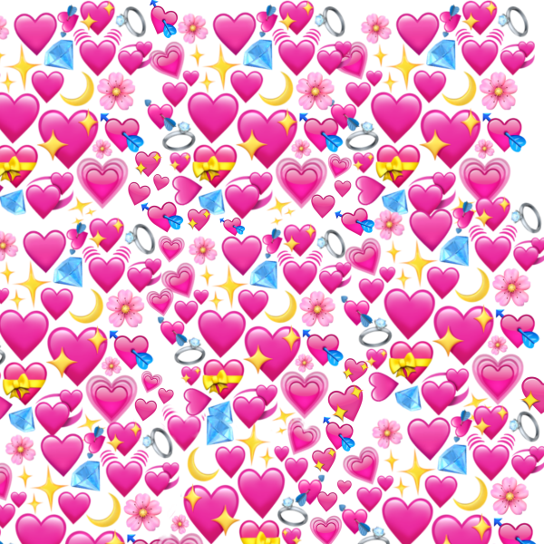 Куча сердечек