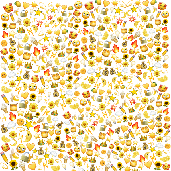 Фон из смайликов