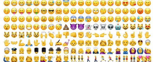 Набор смайликов для печати