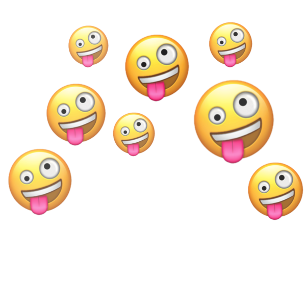 Смайлик на белом фоне