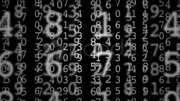Цифры фон