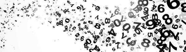 Фон много цифр