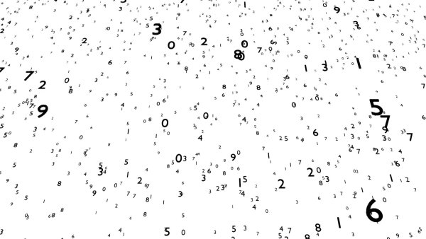 Падающие цифры