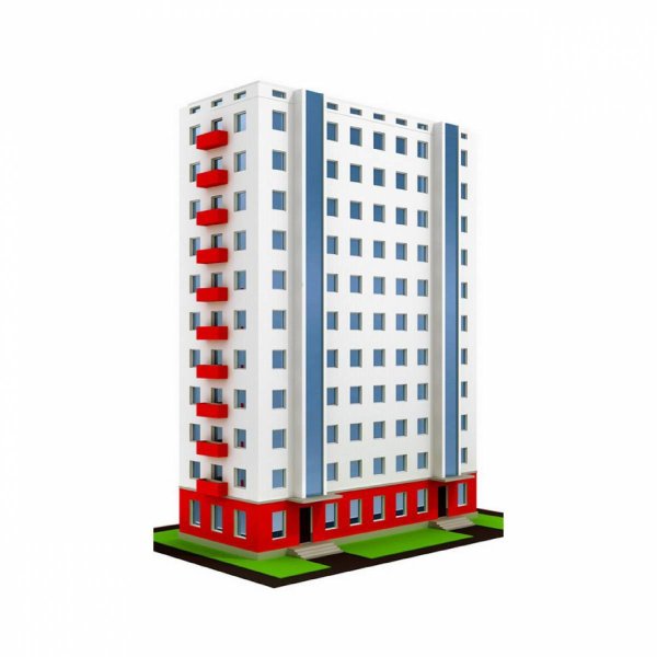 Многоэтажный дом для детей