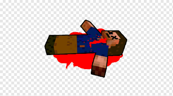 Труп в МАЙНКРАФТЕ без фона