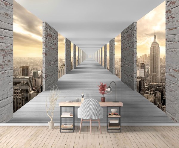 Фотообои на стену туннель