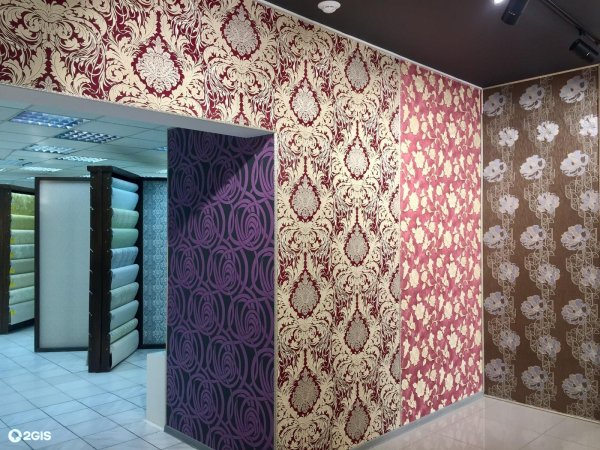 Широкие обои для стен