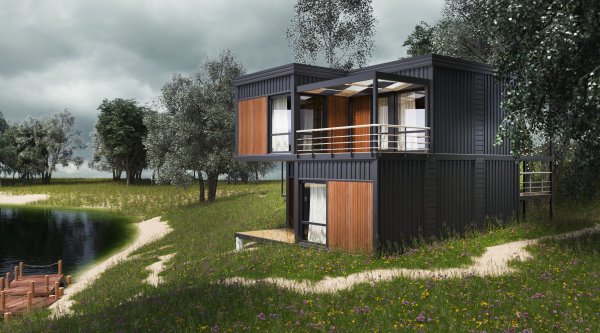 Модульный дом для постоянного проживания проекты