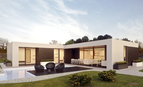 Дом в стиле Модерн