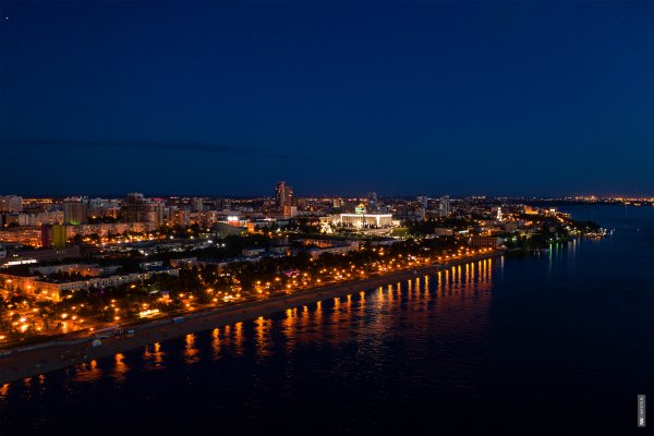 Самара набережная Волги