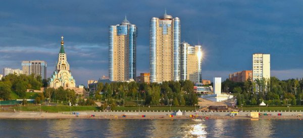 Самара город набережная