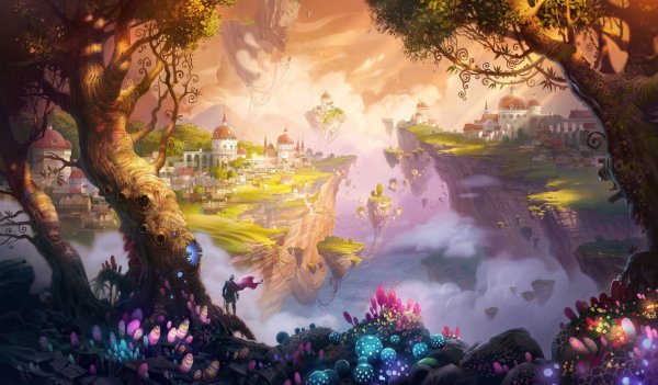 Сказочные фантастические пейзажи