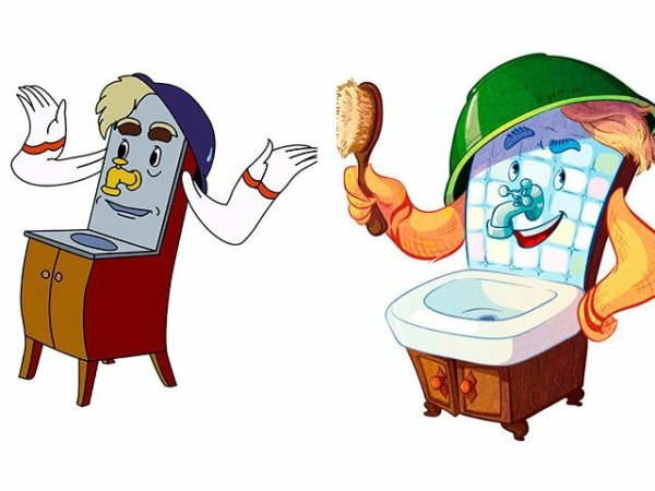 Умывальник Мойдодыр Чуковский