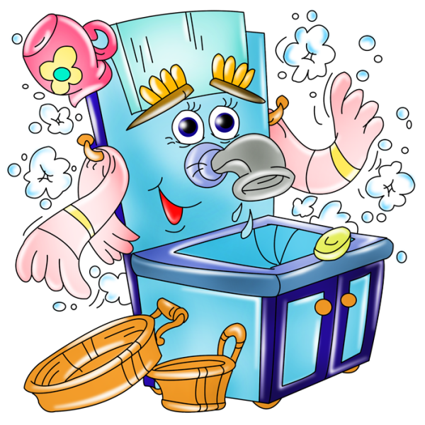 Умывание детей