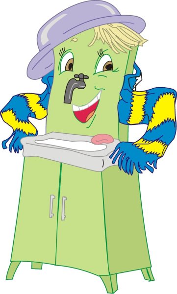 Умывальник Мойдодыр Чуковский