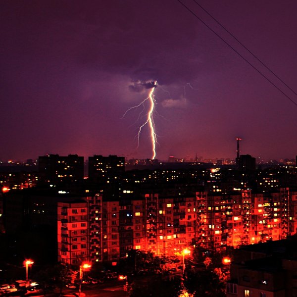 Гроза над городом