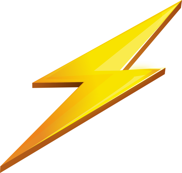 Значок молнии