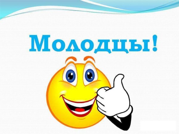 Слайд молодцы
