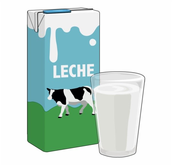 Молоко мультяшные