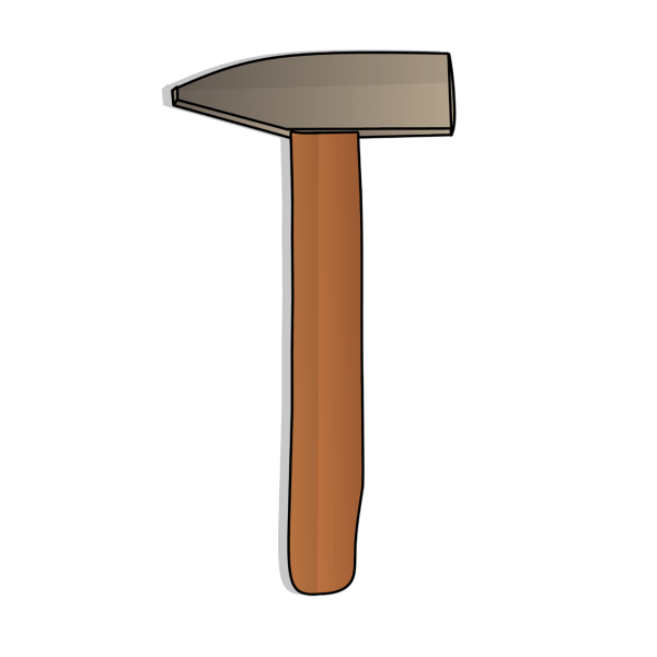 Молоток рисовать