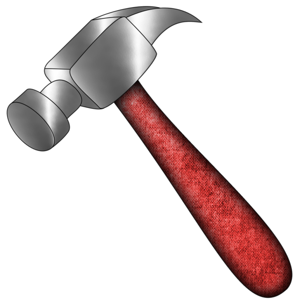 Молоточек мультяшный