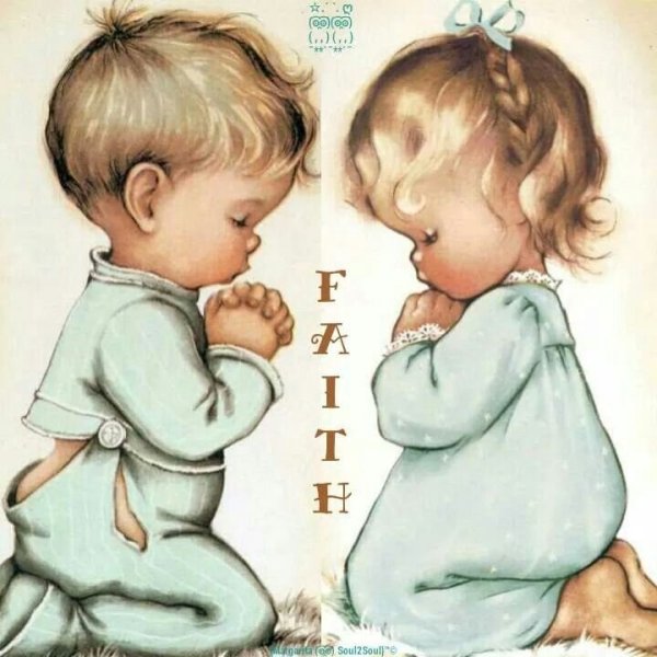 Ребенок Ангелочек молится