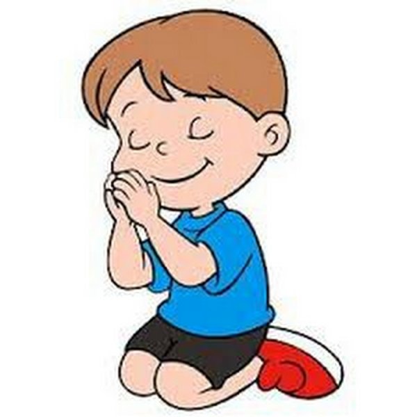 Мультяшка молится