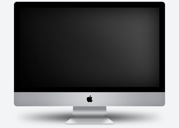 Монитор без фона