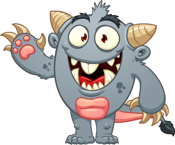 Мультяшные чудовища