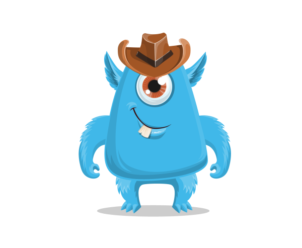 Монстр мультяшный