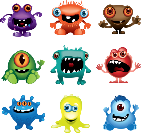 Веселые монстрики