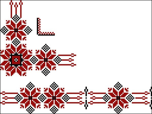 Национальный орнамент Удмуртии