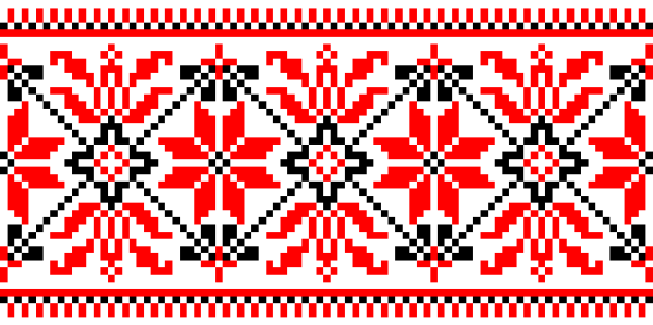 Мордовский орнамент Мокша