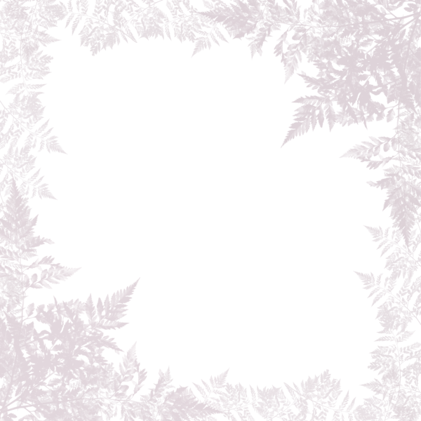 Рамка морозные узоры на прозрачном фоне