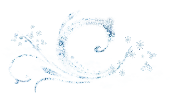 Морозные узоры на белом фоне