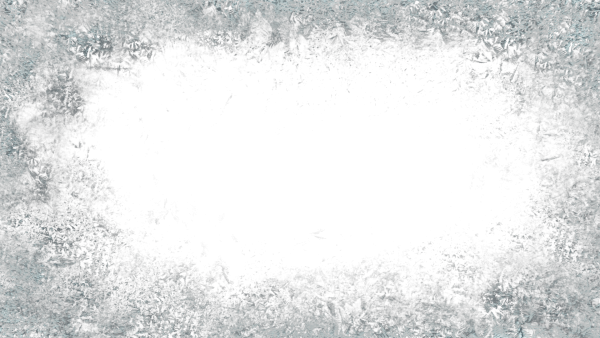 Иней на прозрачном фоне