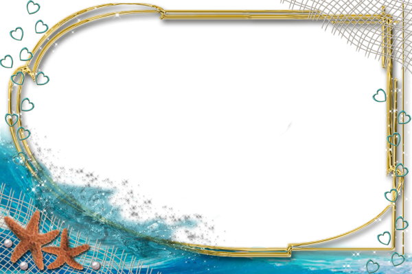 Рамка море