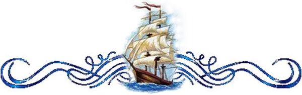 Рамка морские волны
