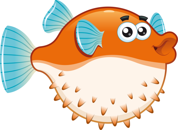 Рыба для детей векторные