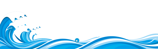 Рамка морские волны