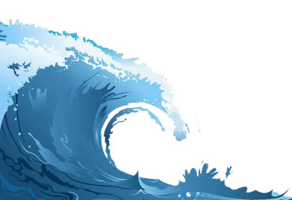 Волны мультяшные