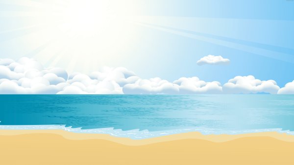 Море рисунок