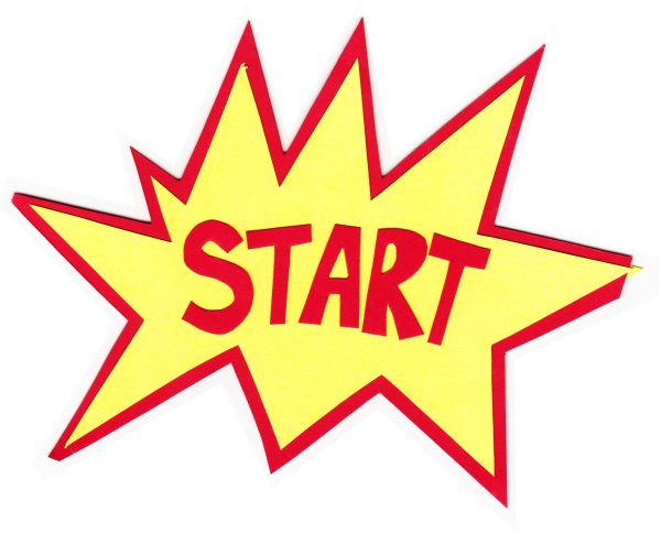 Старт без фона