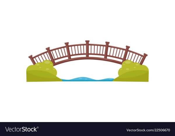 Мостик мультяшный