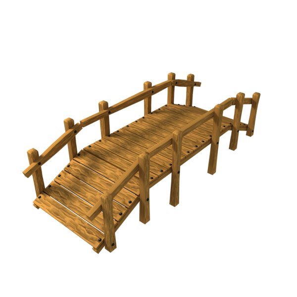 Мостик на прозрачном фоне