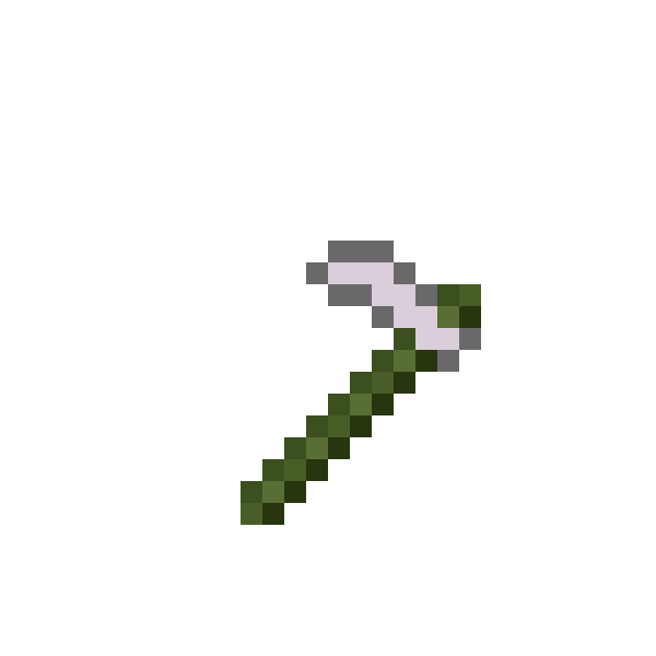 Мотыга топор в МАЙНКРАФТЕ