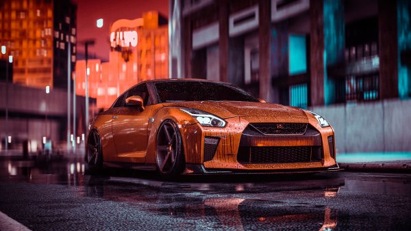 Nissan GTR 4k